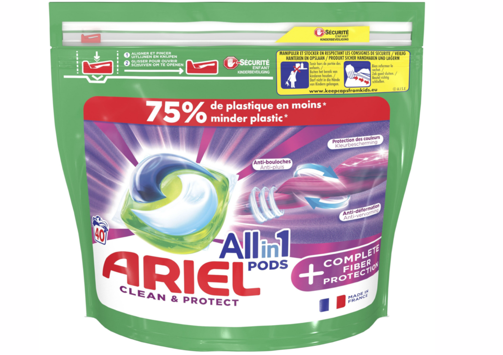 Ariel All In Pods Met Extra Vezelbescherming Wasbeurten