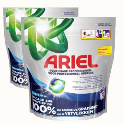 Ariel All in 1 Pods Regular- 140 Wasbeurten (2×70) – Voordeelverpakking