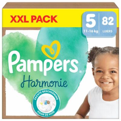 Pampers Harmonie Luiers Maat 5 - 82 Luiers - (11-16KG)