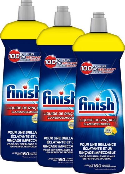 Finish Glansspoelmiddel Shine & Protect Lemon 3x 800 ml - Voordeelverpakking
