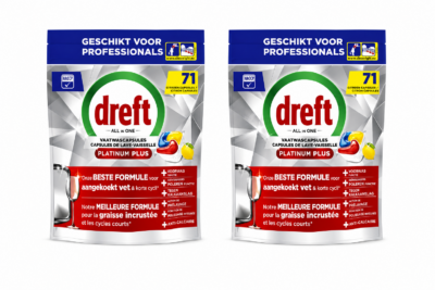 Dreft Platinum Plus Lemon All in 1 Vaatwastabletten - 142 tabs