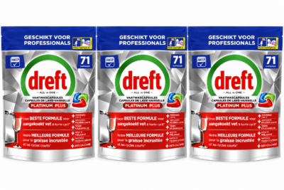 Dreft Platinum Plus Regular All in 1 Vaatwastabletten - 213 tabs